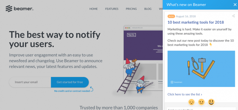 convert traffic into sales by notifying your users