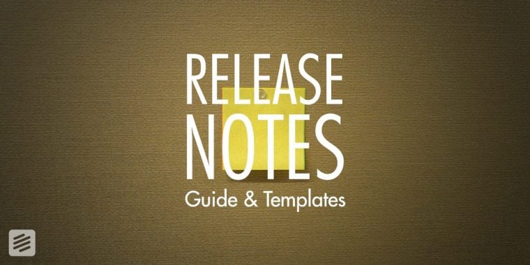 image for article "Release Notes Templates and Full Guide"