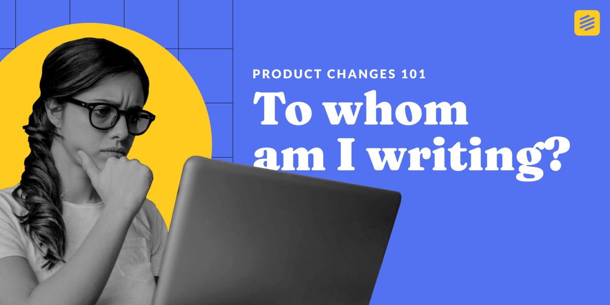 communicate product changes