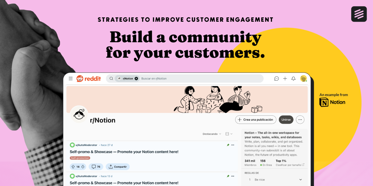Build a community for your customers